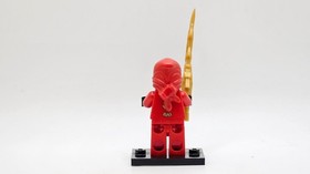 LEGO minifigure Kai DX njo0009 Ninjago Golden Weapons 2254 2507 2518 red ninja