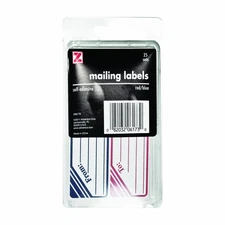 Advantus Self Adhesive to and from Mailing Labels 1-1/4 x 4-1/2 Inches 25 Lab...