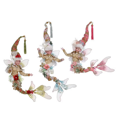 Mark Roberts RED MERMAID FAIRY 11'' #51-05983 BRAND NEW IN BOX WITH COA