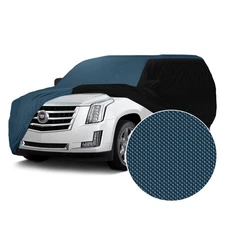 For GMC Terrain 18-24 Coverking Stormproof Blue Custom Car Cover w Black Sides