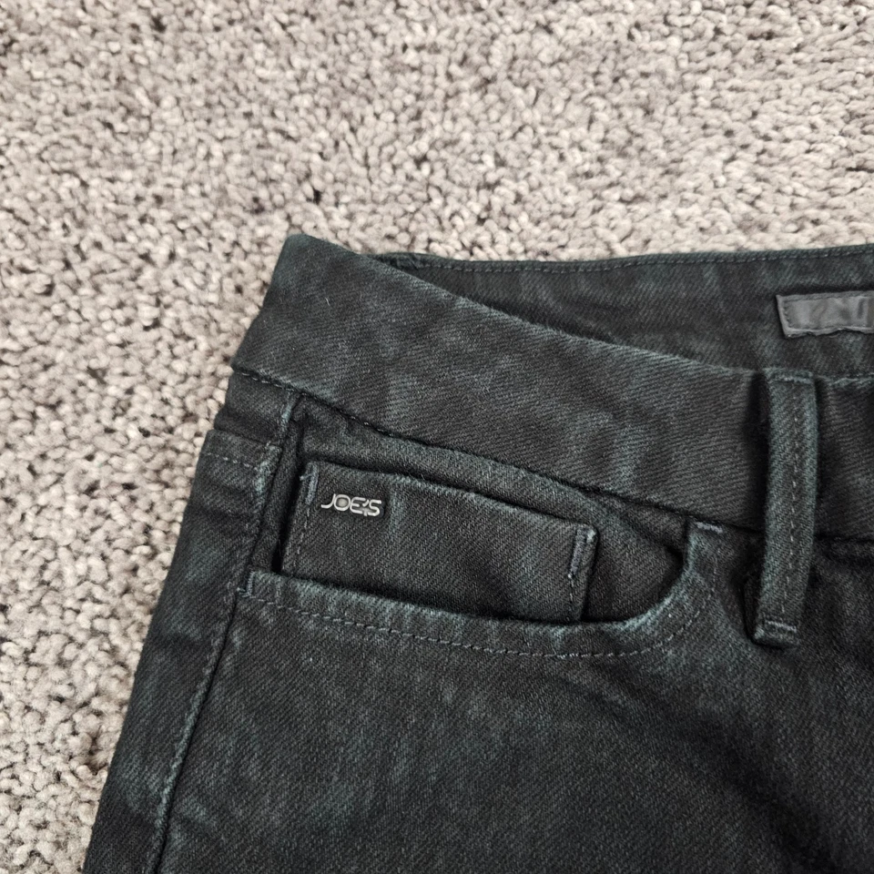 Joes Jeans Womens 25 Black Boot Cut Low Rise Stretch Denim Honey 25x31 - Image 3 of 4