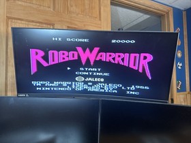 Cartuccia Robo Warrior Nintendo NES Videogioco Pak RoboWarrior testata e pulita