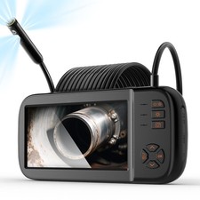 Uimoso Triple Lens Endoscope Camera with 4.5" IPS Screen for Inspection