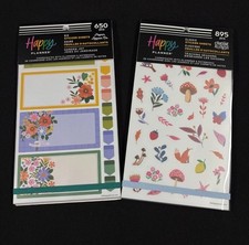 The Happy Planner Big Sticker Sheets Lot of 2 Books New 2025