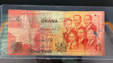 Ghana 1 CEDI Banknote 2010 African World Money
