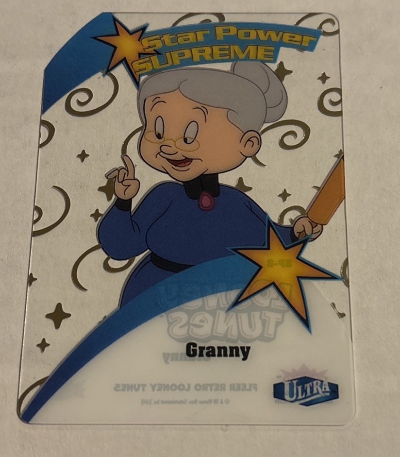 2024 Fleer Retro Looney Tunes Star Power Supreme Granny #SP-8 