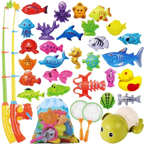 Fishing Water Pool Toys for - Magnetic Fishing Game, Fishing Game, Pretend Pl...