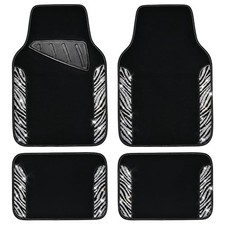 Sparkling Rhinestone Floor Mats With Anti-slip Design - Perfect For Any Vehicle