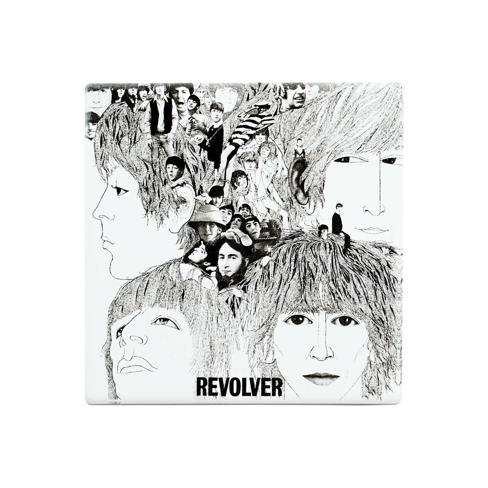 NEW Coaster Ceramic Square - The Beatles (Revolver)