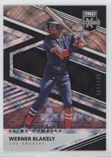 2020 Panini Elite Extra Edition Prime Numbers A /185 Werner Blakely #118 0ai3