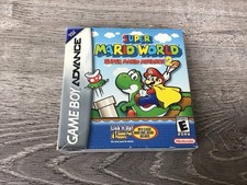 Super Mario World: Super Mario Advance 2 (GBA, 2002) VGC Gameboy Advance Box