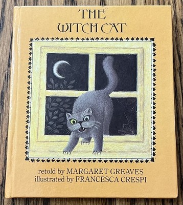 THE WITCH CAT : Margaret Greaves : illus Francesca Crespi : mini : vintage
