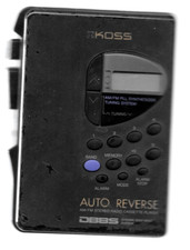 Koss PP-105Y Stereo/Radio/Cassette Player - Works