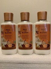 3 New FALL IN BLOOM BATH  BODY WORKS BODY LOTION CREAM