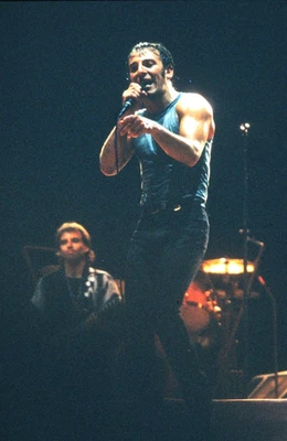 Bruce Springsteen Foto Transparenz Positiv Presse Werbematerial 1980er - Bild 1 von 4