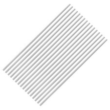 Round Steel Rod, 1mm x 100mm HSS Lathe Bar Stock Tool, 16 Pcs