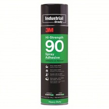 3M Hi-Strength 90 Spray Adhesive 17.6 Oz Aerosol Cans 12-pack 