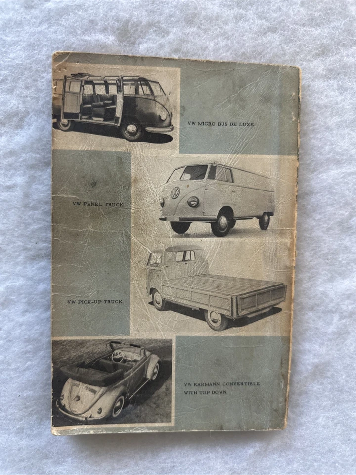 Manual Completo del Propietario Volkswagen Floyd Clymer 1957 1ª Edición Foto 2 de 4