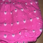 RARE OshKosh B'gosh Pink Strawberry bubble Romper Girls Vintage 6/9mo Cotton — photo 5