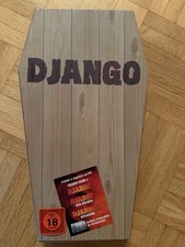 DJANGO LIMITIERTE SARG EDITION INKL. GÜRTELSCHNALLE DVD UNCUT NEUWERTIG OOP