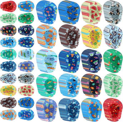200 Pcs Adhesive Eye Patches for Kids Boys 20 Styles Breathable Boy Eye Patch Bu