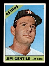 1966 Topps #45 Jim Gentile  VG/VGEX X3159981