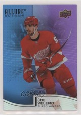 2021-22 Upper Deck Allure Rainbow Blue Purple 63/199 Joe Veleno #R-19 0h2n