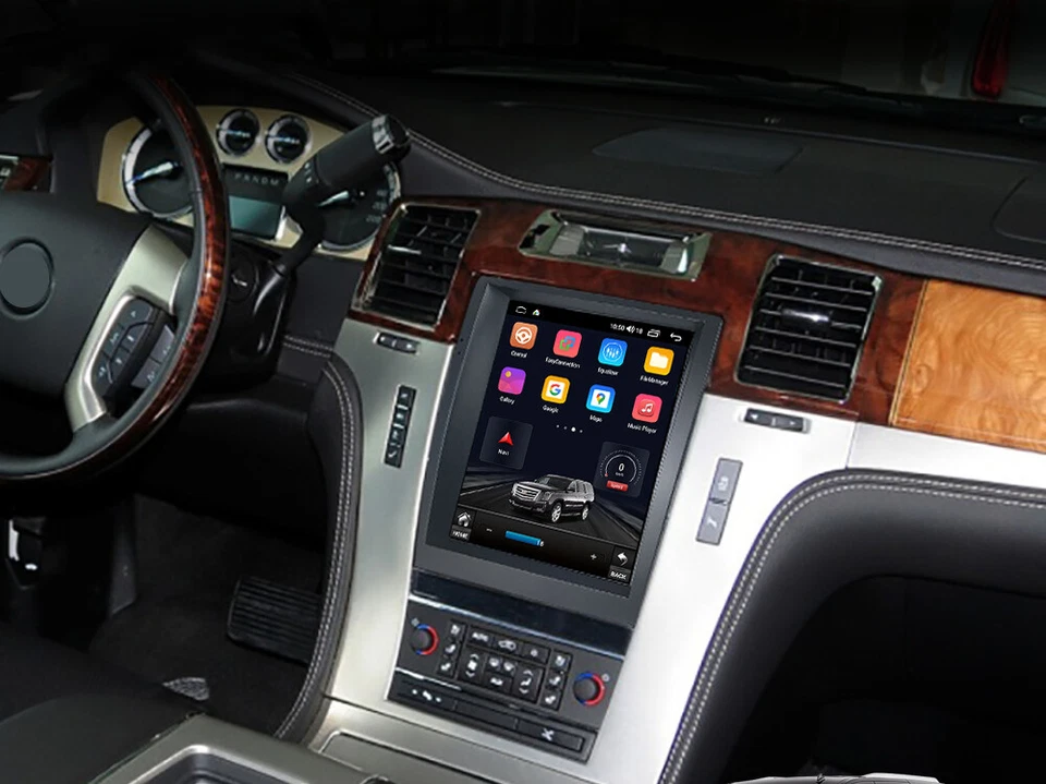 Coche Android GPS Navegación Wifi 10.4" Para Cadillac Escalade Sts 2006-2013 Radio Foto 4 de 4