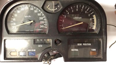 SUZUKI GS750 GS 750 80-81 SPEEDOMETER TACHOMETER CLUSTER GENUINE