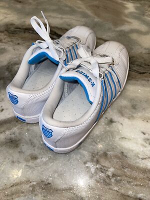 K-swiss White blue Court Pro Ii Cmf Athletic Shoe Women's size 6