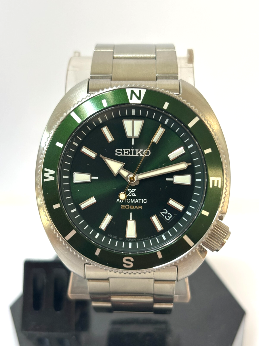 SEIKO Prospex フィールドマスター SBDY111 グリーン Seiko Prospex SBDY111 Fieldmaster Automatic Tortoise Green Men's