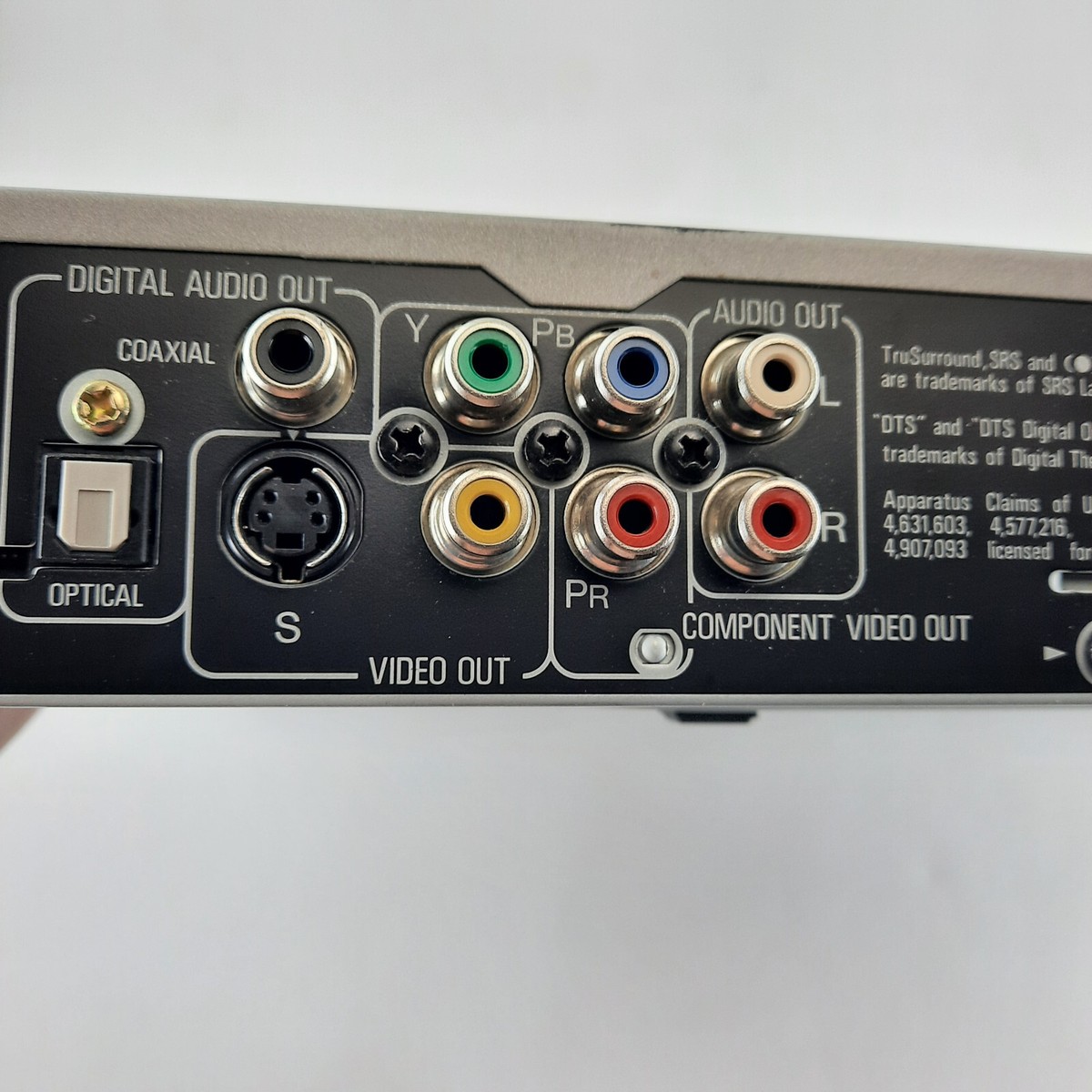 Pioneer DV-260 DVD Player SRS TruSurround Dolby Digital WMA Pioneer DV-260 DVD Player SRS TruSurround Dolby Digital WMA
