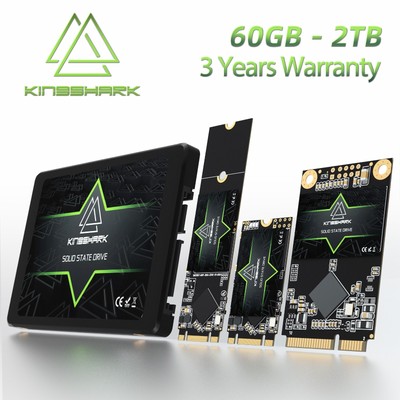 Kingshark 120GB 240GB 480GB SSD MSATA M.2 2280 2242 2.5'' Solid State Drive Lot