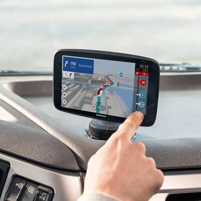 TomTom Lkw-Navi GO Expert Plus 7 Zoll HD-Display Routenführung und POIs