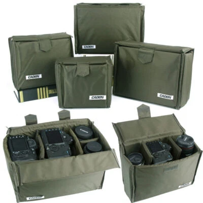 Waterproof Padded DSLR SLR Camera Bag Lens Insert Bag Partition Lens Pouch Cover - Image 1 of 4