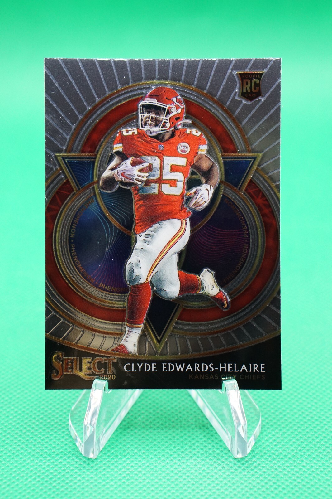2020 Select Phenomenon #21 Clyde Edwards-Helaire Kansas City Chiefs S5920K