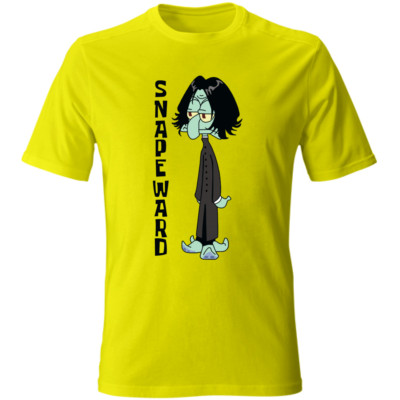 SNAPEWARD Spongebob Harry Potter Thaddäus Severus Snape T-Shirt S/M/L/XL/XXL