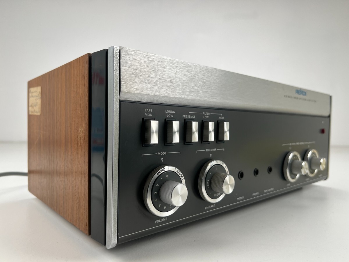 Revox A 78 MK II - Stereo Amplifier - Serviced | eBay Revox A 78 MK II - Stereo Amplifier - Serviced | eBay