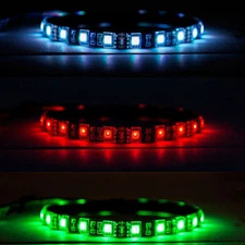 Kingwin 12inch Vivid RGB Multi Color Flexible LED Strip (KRGB-LED-12)