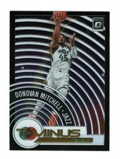 Donovan Mitchell Insert 2020-21 Donruss Optic T-Minus 3 2 1 #6 Basketball Card