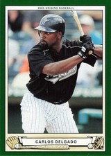 Carlos Delgado Origins Upper Deck 2005 Baseball Card #33