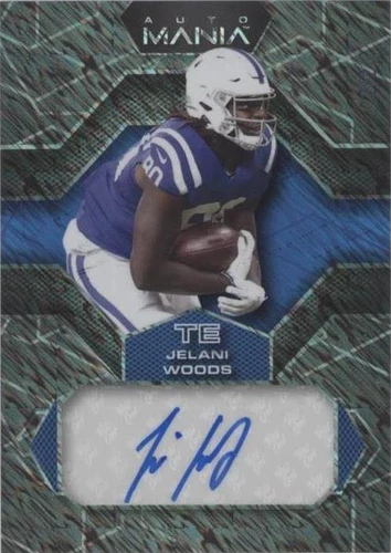 2022 Wild Card Auto Mania Retail Jelani Woods #AM-H18
