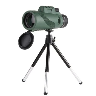 KÖNIG DESIGN Monokular Starscope Teleskop 40 X 60 HD Monokular Nachtsicht Mit Handy-Stativ