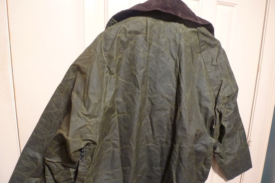 BARBOUR A150 BEAUFORT WAX COTTON JACKET SAGE MADE UK NEW OLD