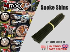 Wheel Spoke Protectors Black 21" fits Honda CRF250 R-4,5,6,7,8,9,A 04-10