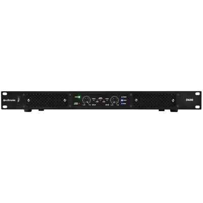 Citronic D600 2 x 300W Endstufe Class D 1HE Rackmontage DJ PA Bühneninstallation