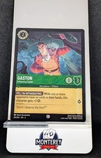 GASTON Scheming Suitor FOIL NM-MINT Disney Lorcana TCG 83/204 EN2