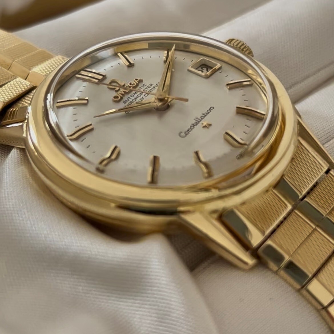 1959 Vintage 18ct Gold Omega Constellation | SERVICED + GUARANTEE image 6