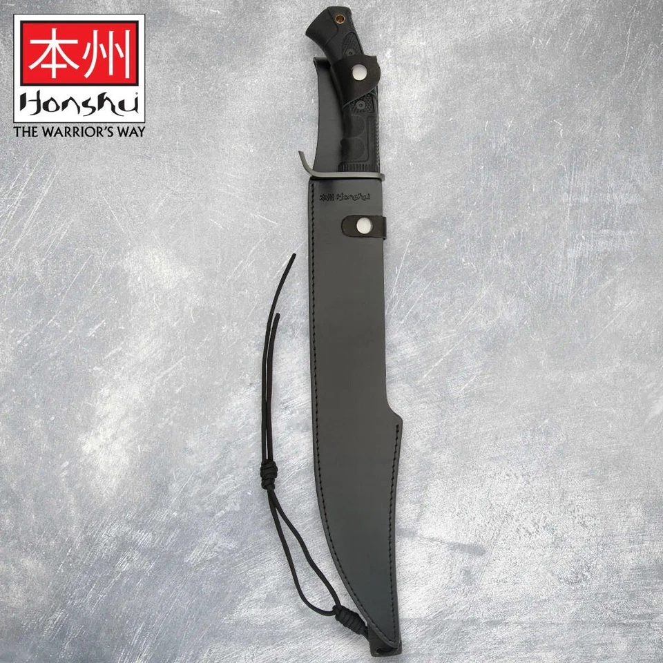 "Espada y vaina Honshu Spartan Midnight Forge | Acero Damasco | 23"" en general" Foto 4 de 4