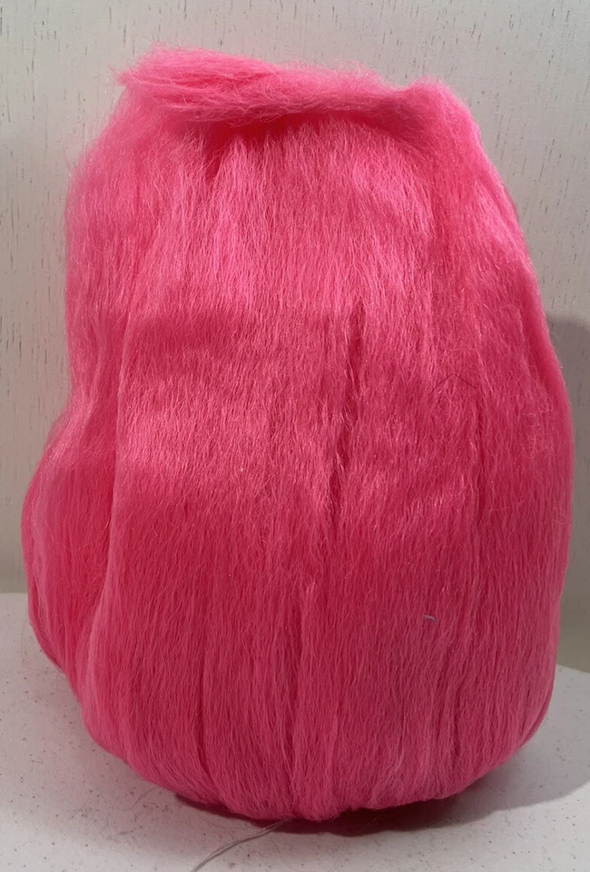 Peluca Poppy The Troll Rosa Pelo Sintético Cos Calidad de Juego Personaje Disfraz Peluca Foto 4 de 4